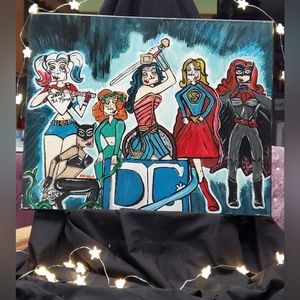 16x20 Original Acrylic Painting "Bring It"